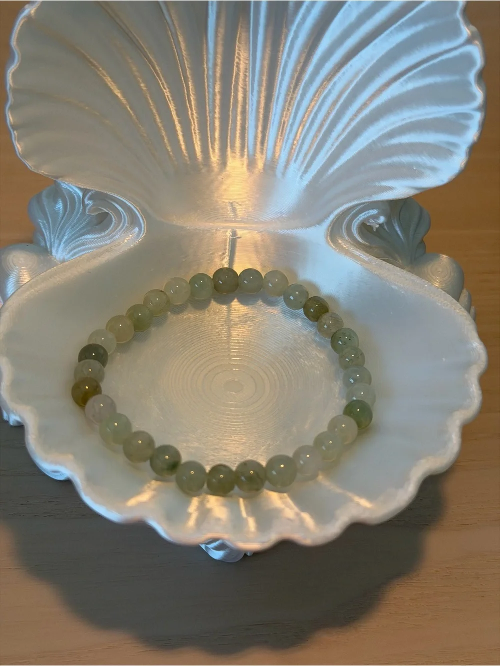 Jade string wrist